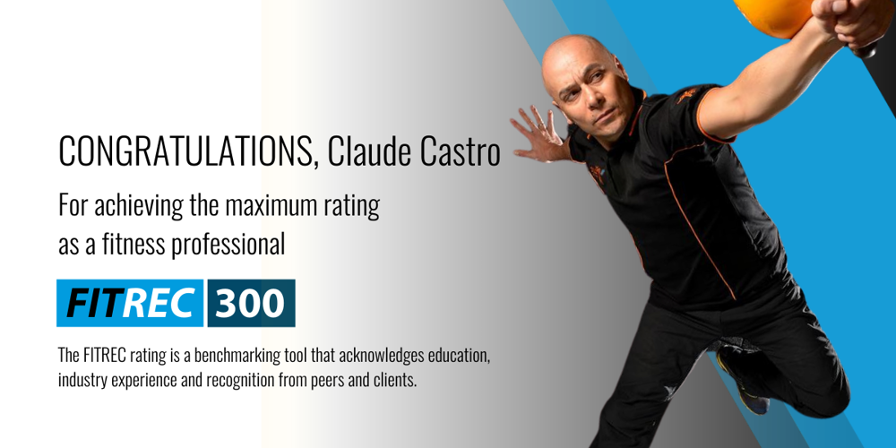 Claude Castro is 300