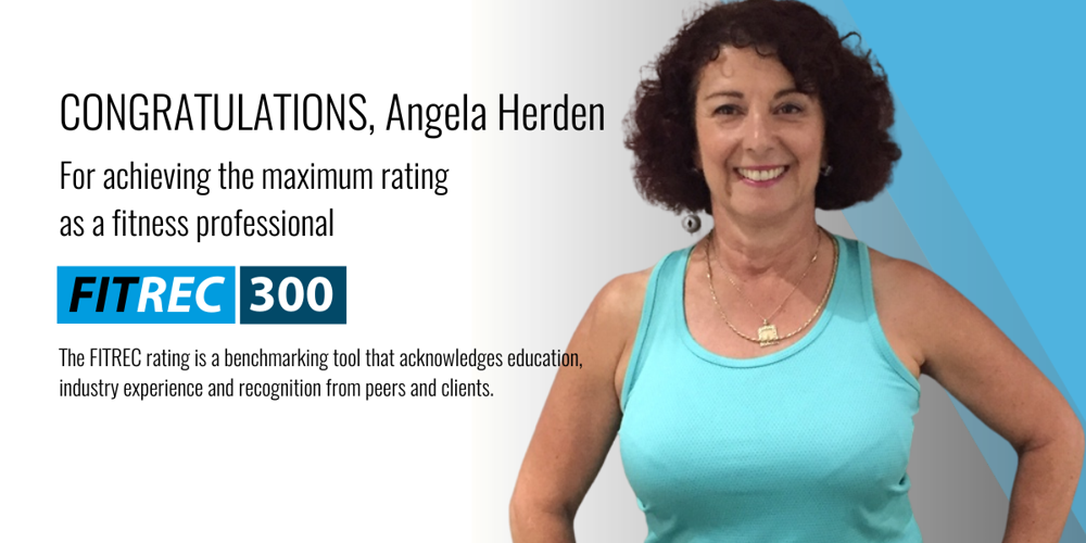 Angela Herden is 300 rated