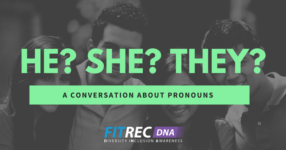 Normalising the use of pronouns