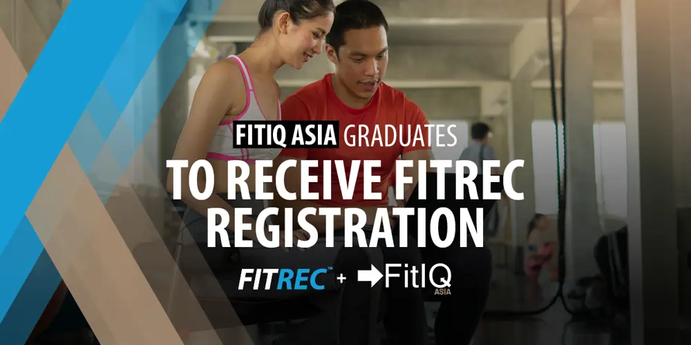 FitIQ Graduates to receive FITREC registration