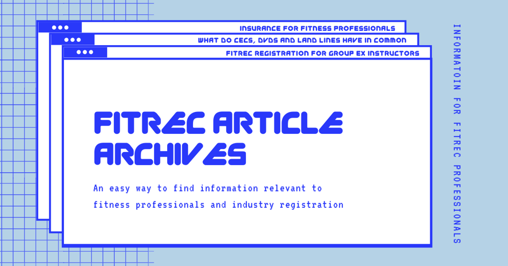 Welcome to the FITREC Archives