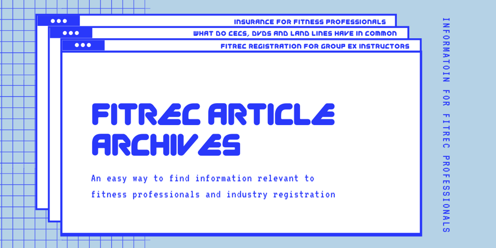 Welcome to the FITREC Archives