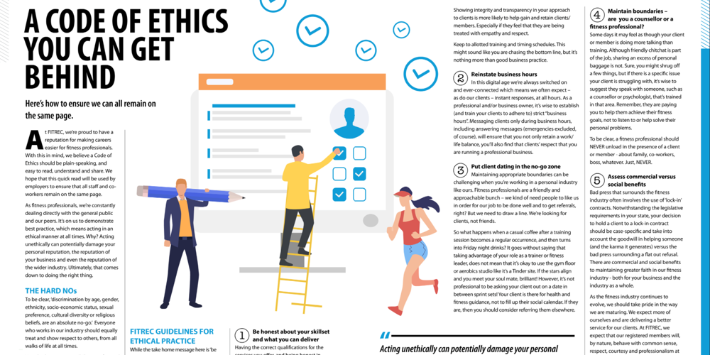 A Code of Ethics You Can get behind