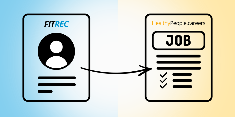 Use your FITREC profile to apply for jobs